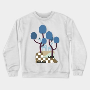 Girath & Blue Trees Crewneck Sweatshirt